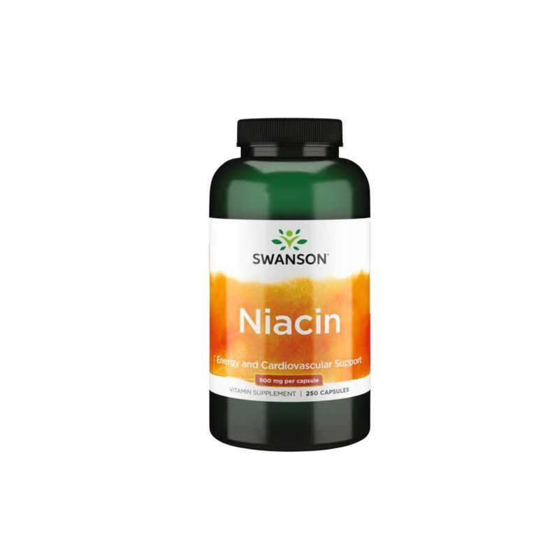 SWANSON - Swanson Premium Niacin (Vitamina B-3) 500mg 250 Caps