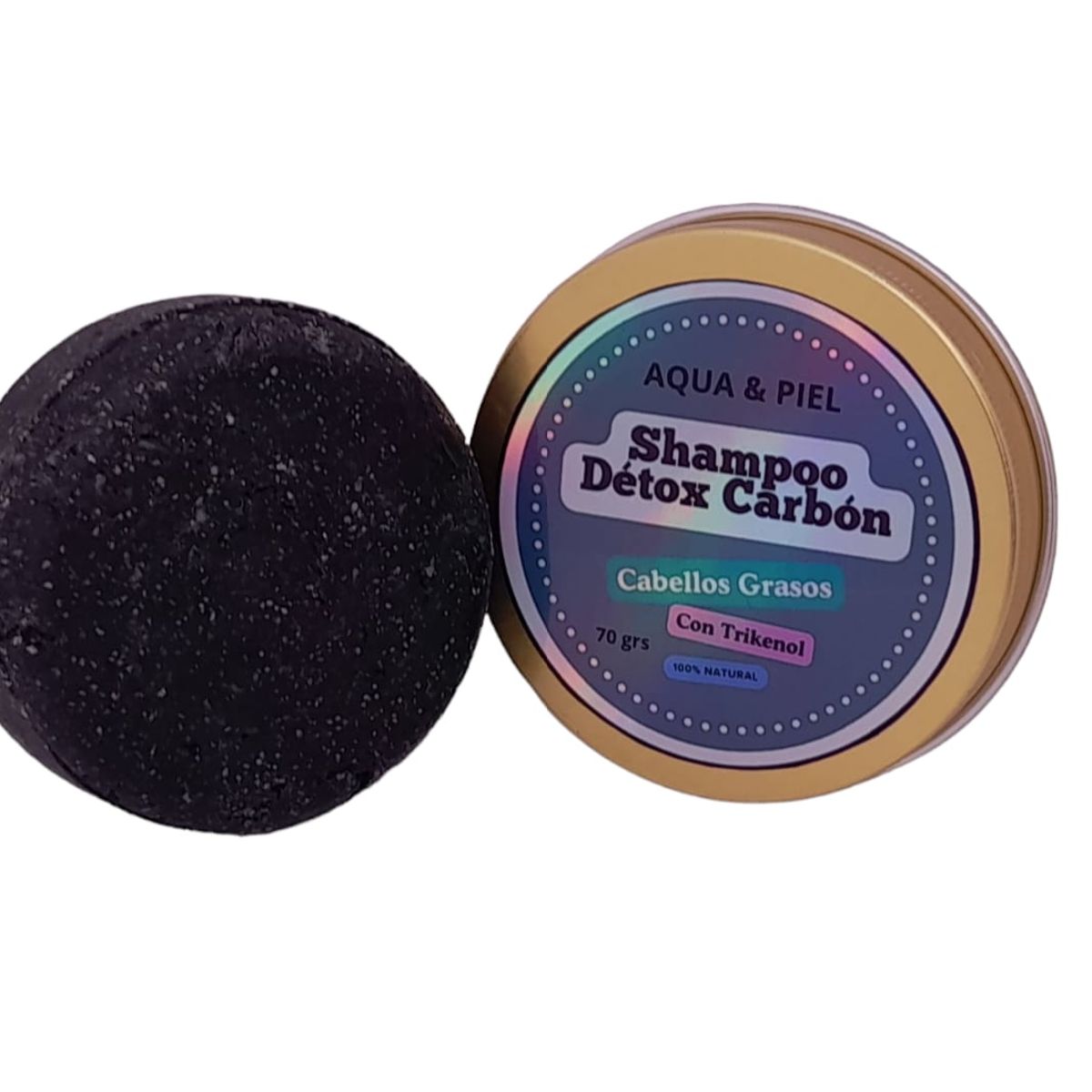 GENERICO - Shampoo Carbón Détox Limpieza Profunda Barra