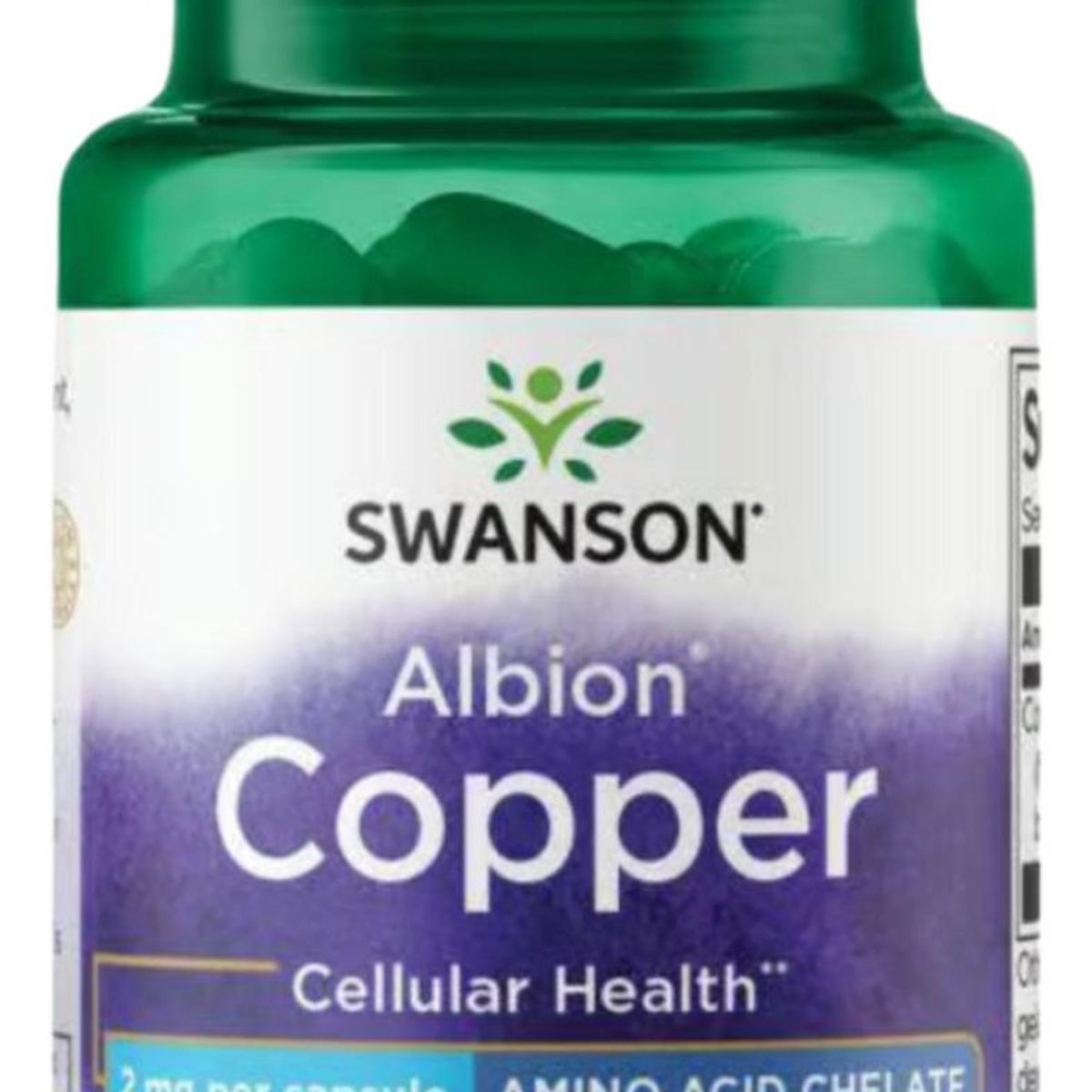 SWANSON - Ultra Albion Copper Swanson 2 mg 60 Capsulas
