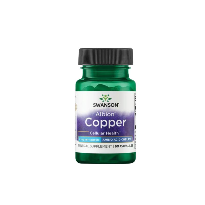 SWANSON - Swanson Ultra Albion Copper 2mg - 60 Caps