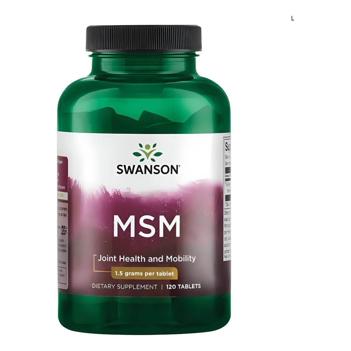 SWANSON - Swanson Ultra MSM 1.5 gramos - 120 Tabletas