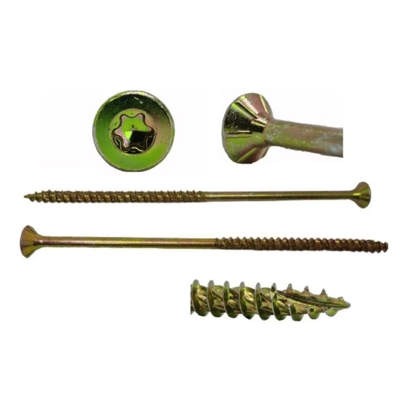 GENERICO - Tornillo Turbo Torx #14(6) 120/72 X 100 Unds