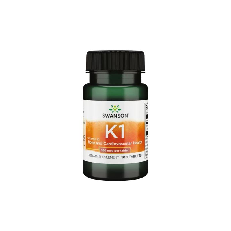 SWANSON - Swanson Vitamina K1 - 100mcg - 100 Tabs