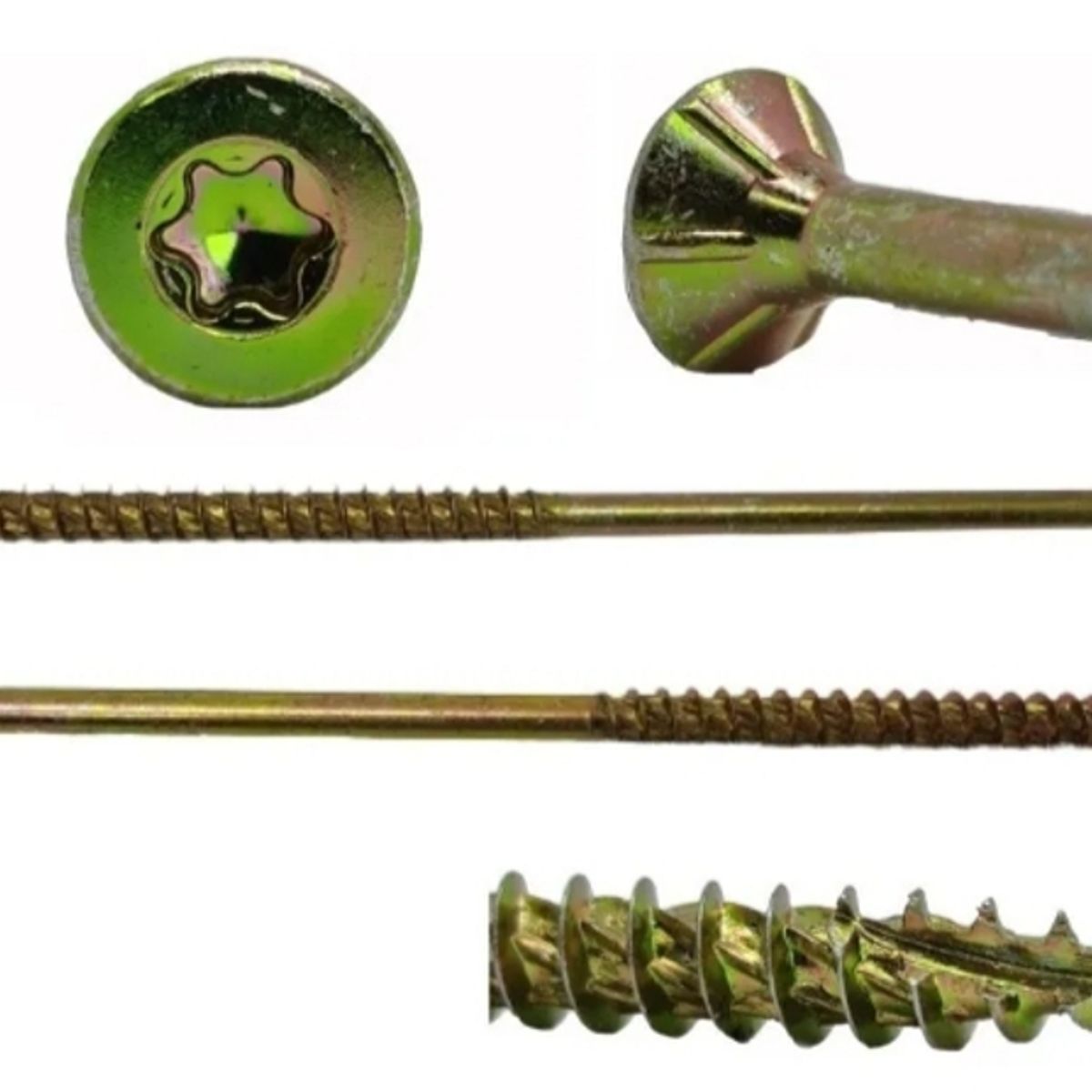 GENERICO - Tornillo Turbo Torx #14(6) 120/72 X 500 Unds