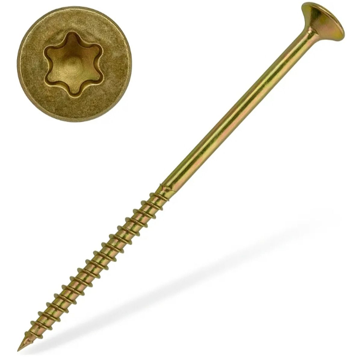 GENERICO - Tornillo Turbo Torx #14(6) 120/72 X 500 Unds