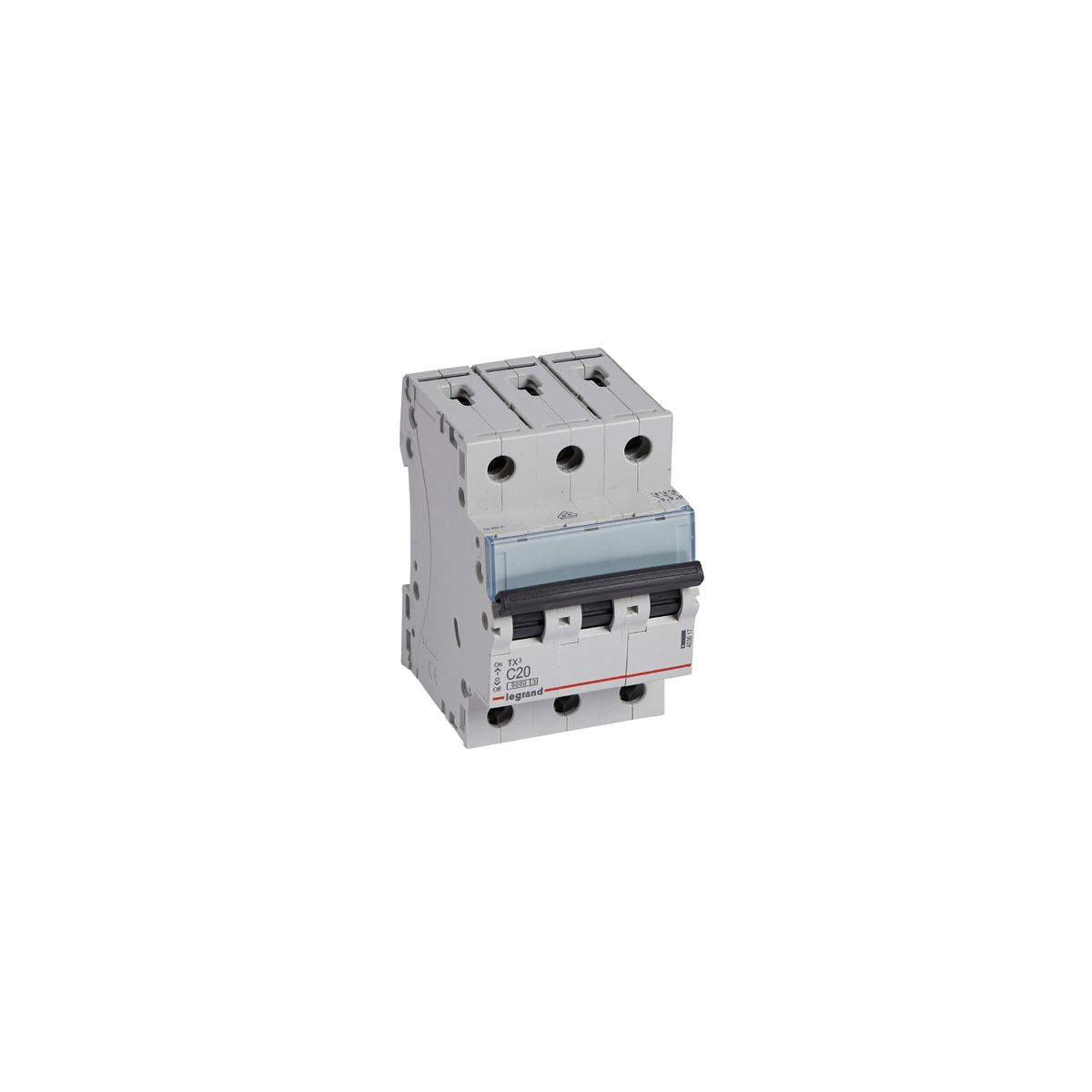LEGRAND - Interruptor Automatico TX3 3P 20A curva C 6 KA