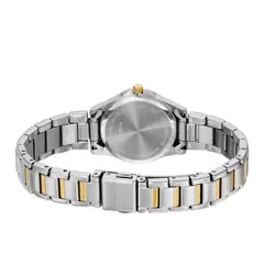 CITIZEN - RELOJ EQ0595-55L QUARTZ BICOLOR DORADO PLATEADO MUJER