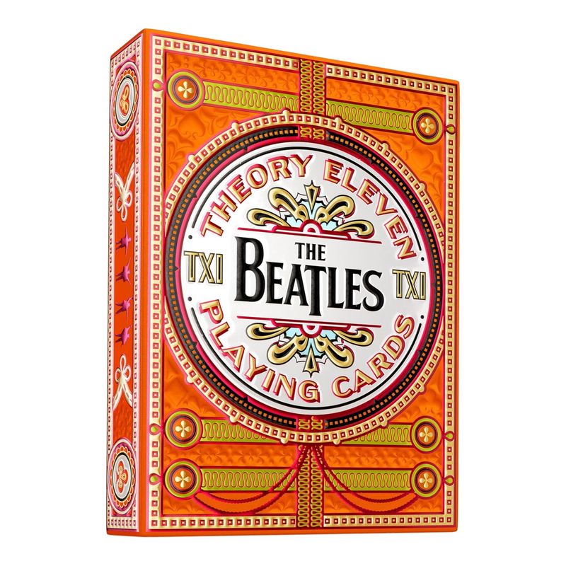 BICYCLE LINE - Naipe Bicycle The Beatles Naranja