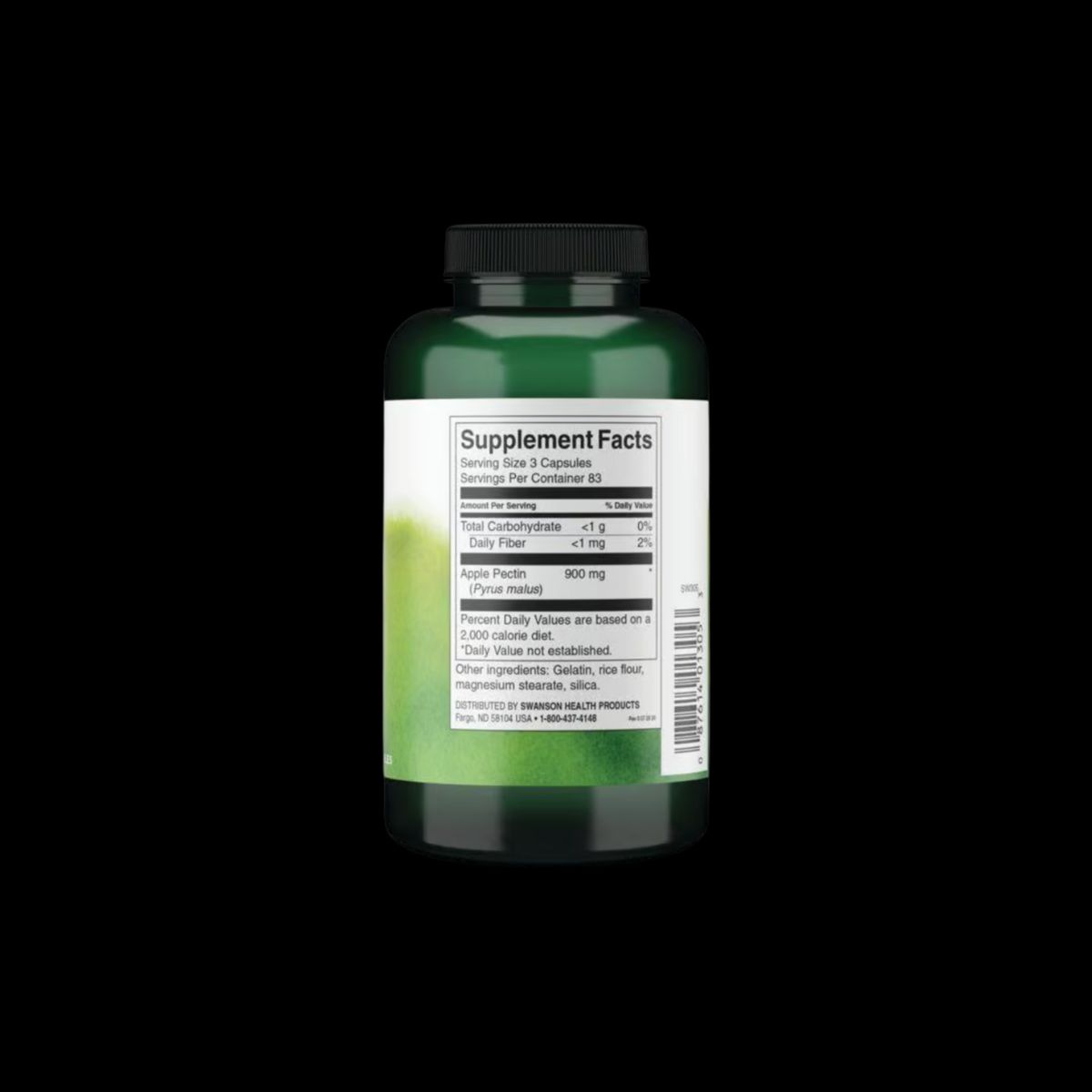 SWANSON - Apple Pectin Swanson 300 mg 250 Cápsulas