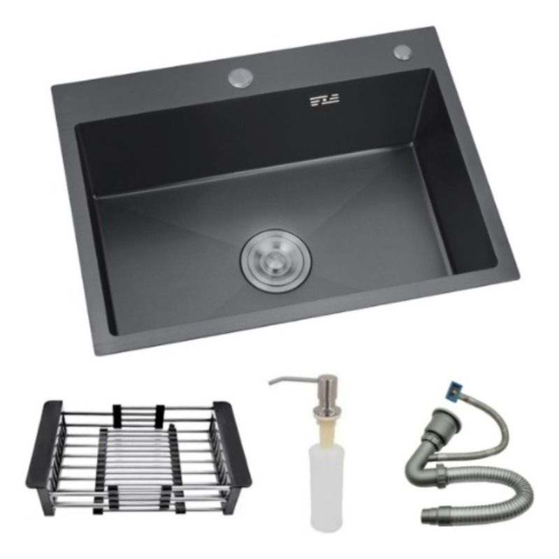 U BUY - LABALAOS Lavaplatos Para Cocina 55x45 Rejilla Y Dispensador
