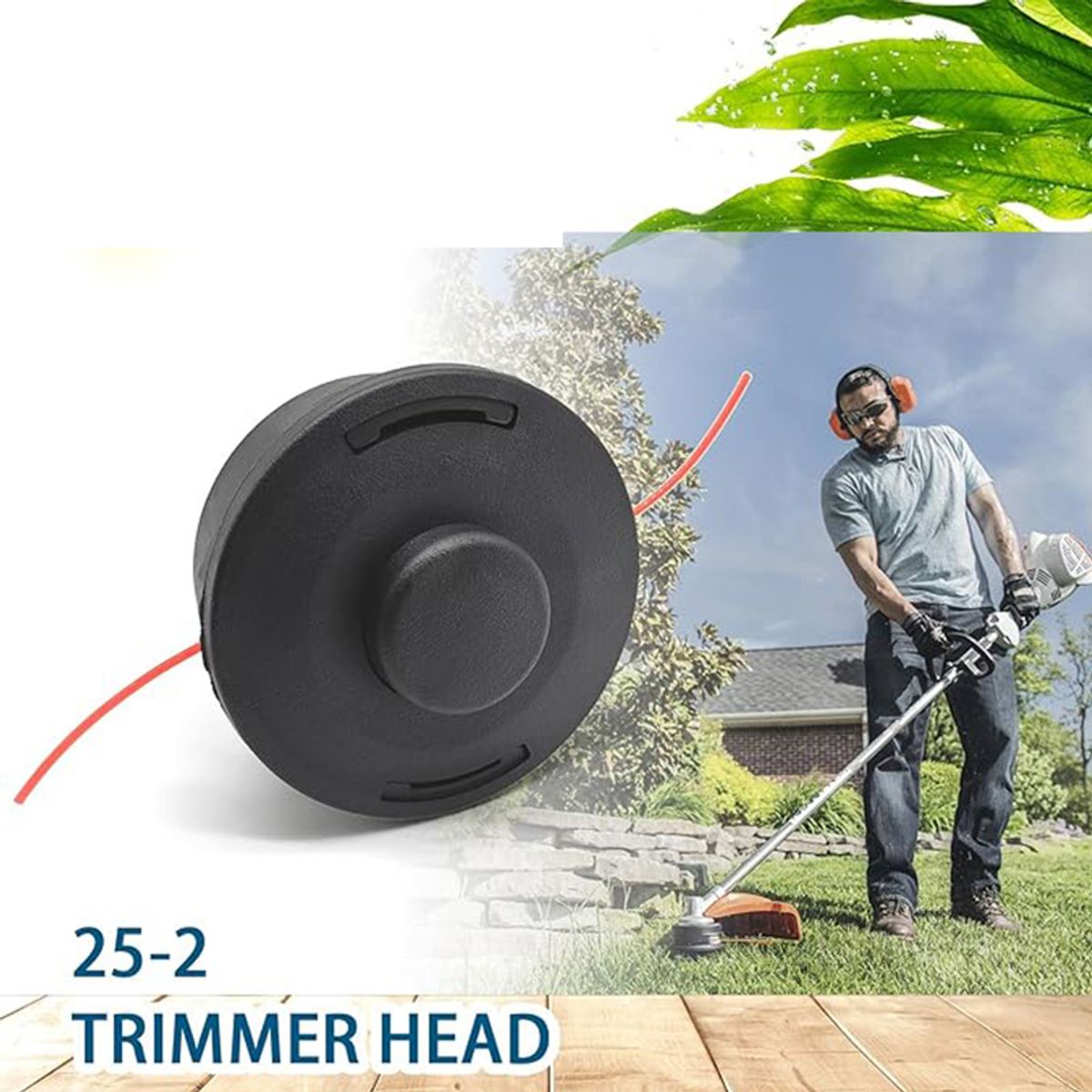 ATURE - Cabezal Trimmer Porta Nylon Husqvarna C25-2