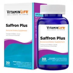 VITAMIN LIFE - Saffron Plus - Vitaminlife 30 cápsulas