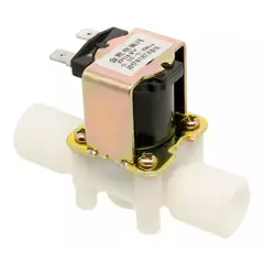 ATURE - Electroválvula Roscada 12 Solenoide De Cuatro Puntos 12v