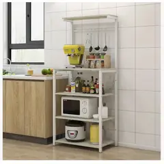 HOMER DESIGN - Estante Para Cocina Porta Microonda 145x60x36cm Multiuso