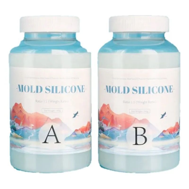 GENERICO - Silicona Caucho Moldes Epóxico Grado Alimenticio ½ kg