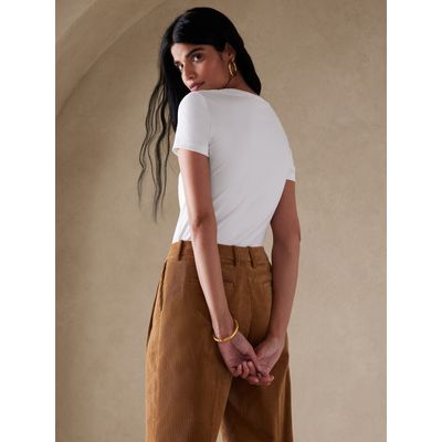 Imagen 2 del producto Polera Mujer Refined Shrunken Blanco