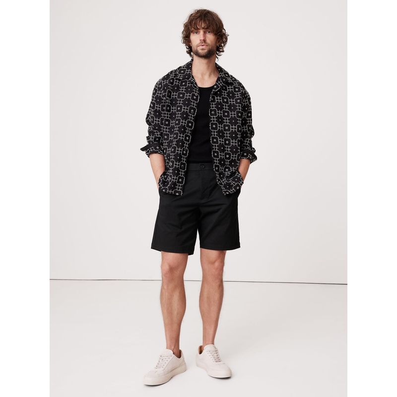 BANANA REPUBLIC - Short Hombre 9" Core Temp Negro Banana Republic