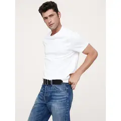 BANANA REPUBLIC - Polera Hombre Authentic Supima® Blanco