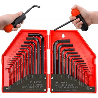 Imagen 2 del producto Set Juego De Llaves Allen Hexagonales Herramientas 30 Piezas