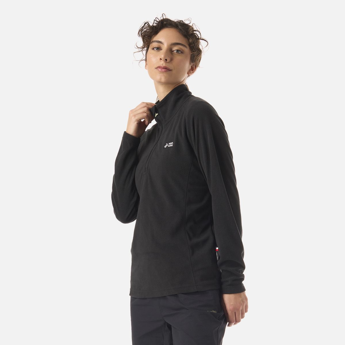 HAKA HONU - Polar Mujer Asegurao Negro Haka Honu