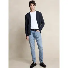 BANANA REPUBLIC - Jeans Hombre Slim Travel Azul