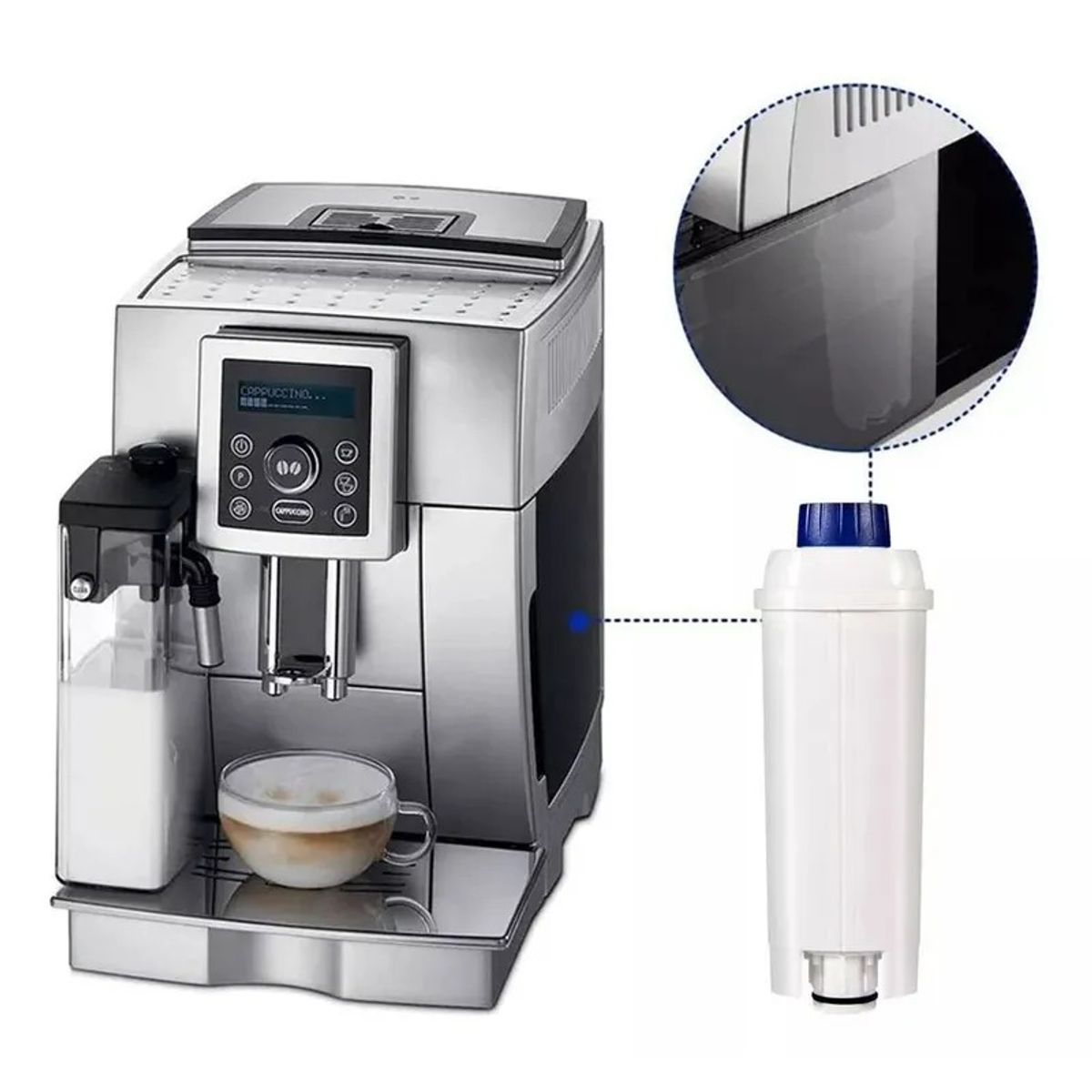 GENERICO - Filtro De Agua Para Cafeteras Delonghi Dlsc002 Ser3017 Ec800