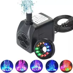 ATURE - Bomba De Agua Sumergible 12 Luces Led Pileta Acuario Koi