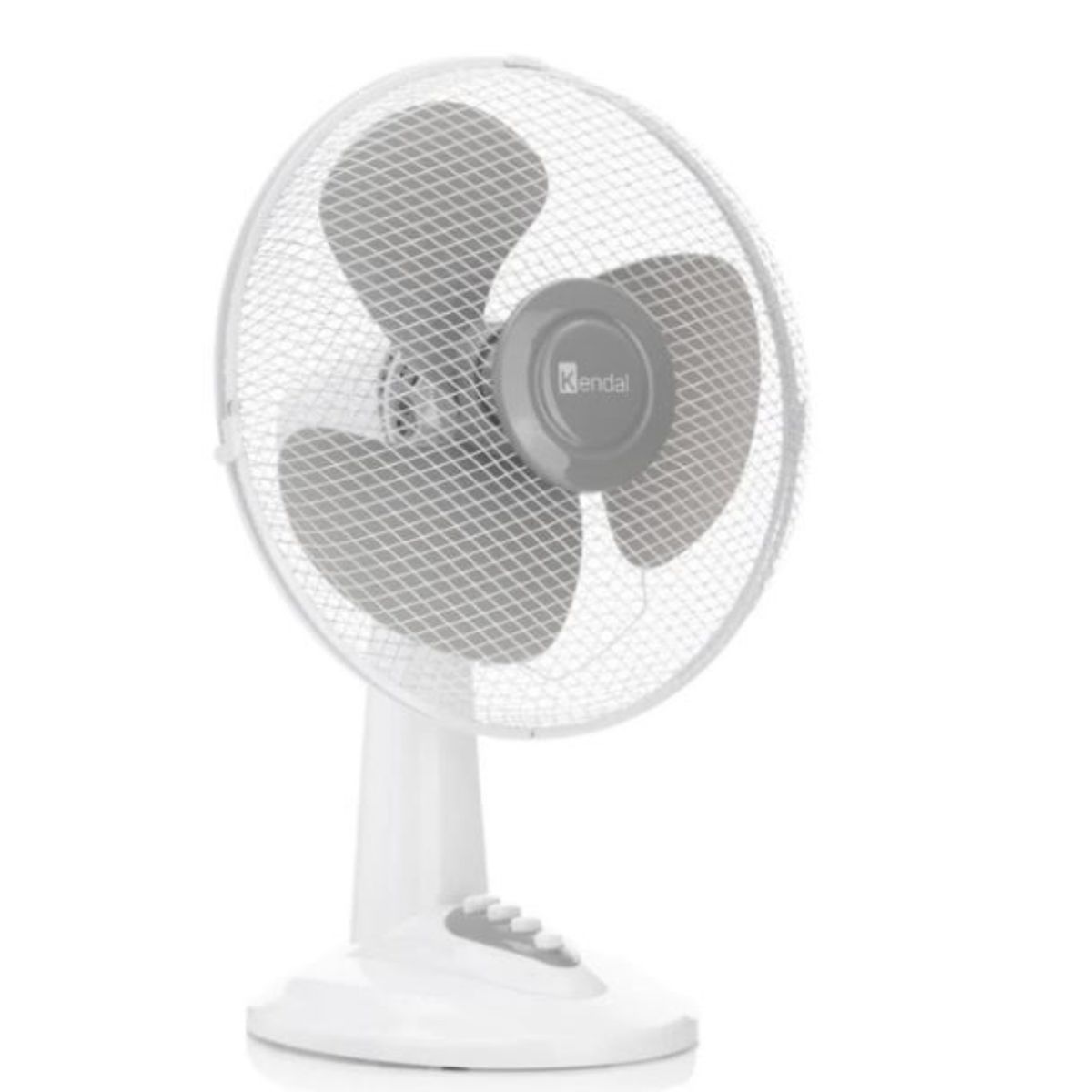 KENDAL - VENTILADOR KENDAL KF-12D SOBREMESA PLASTICO DE 12 PULG
