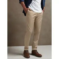 BANANA REPUBLIC - Pantalon Hombre Core Temp Chino Beige