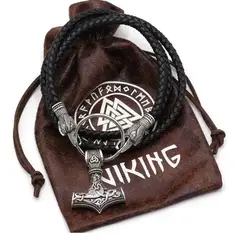 GENERICO - Collar Martillo Vikingo Hombre Nordico Moda Masculina Royal Madriz