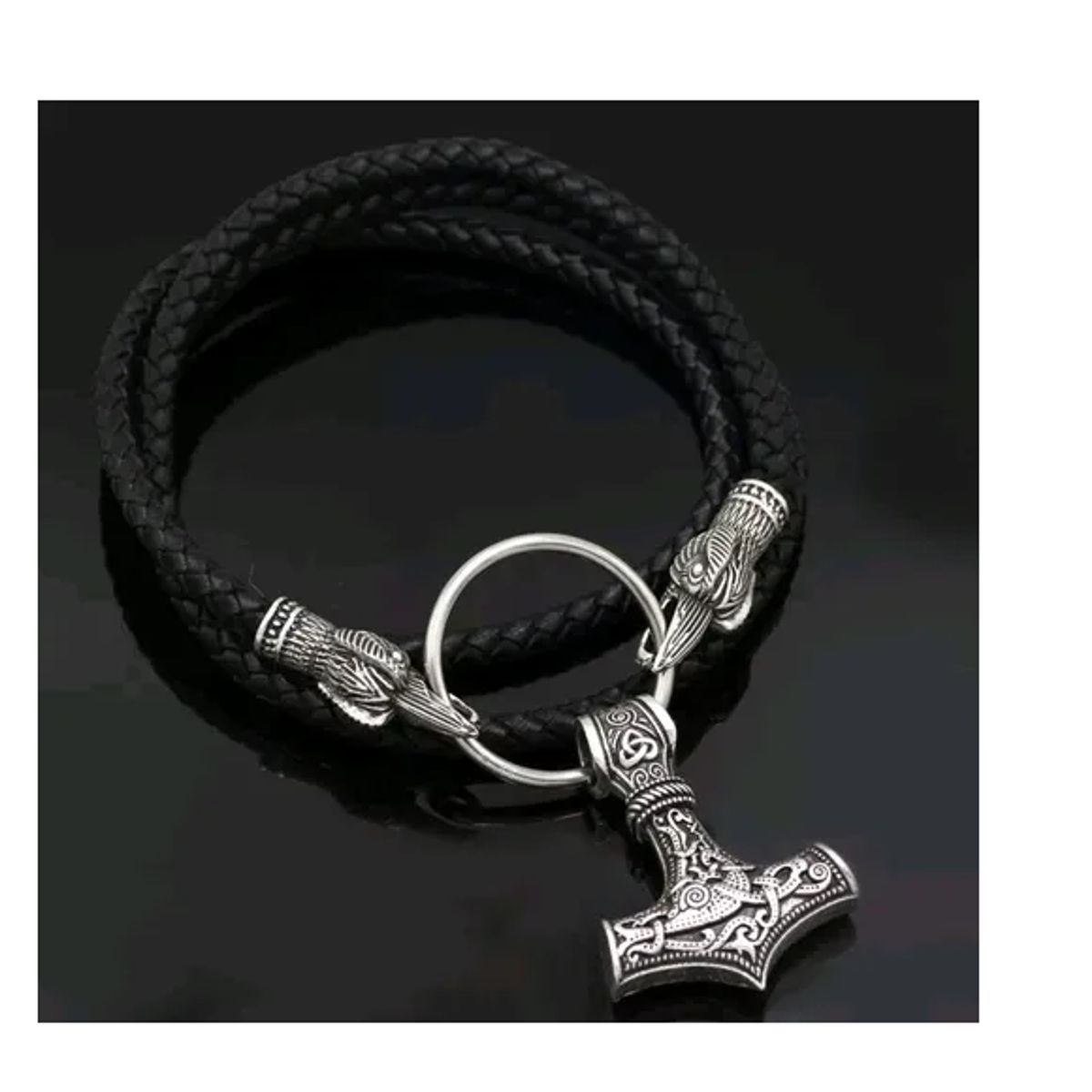 GENERICO - Collar Martillo Vikingo Hombre Nordico Moda Masculina Royal Madriz