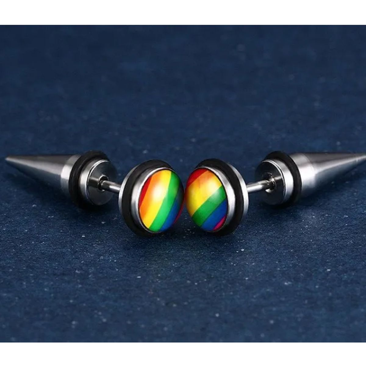 GENERICO - Aros Bandera De Diversidad Lgbt Earing Moda