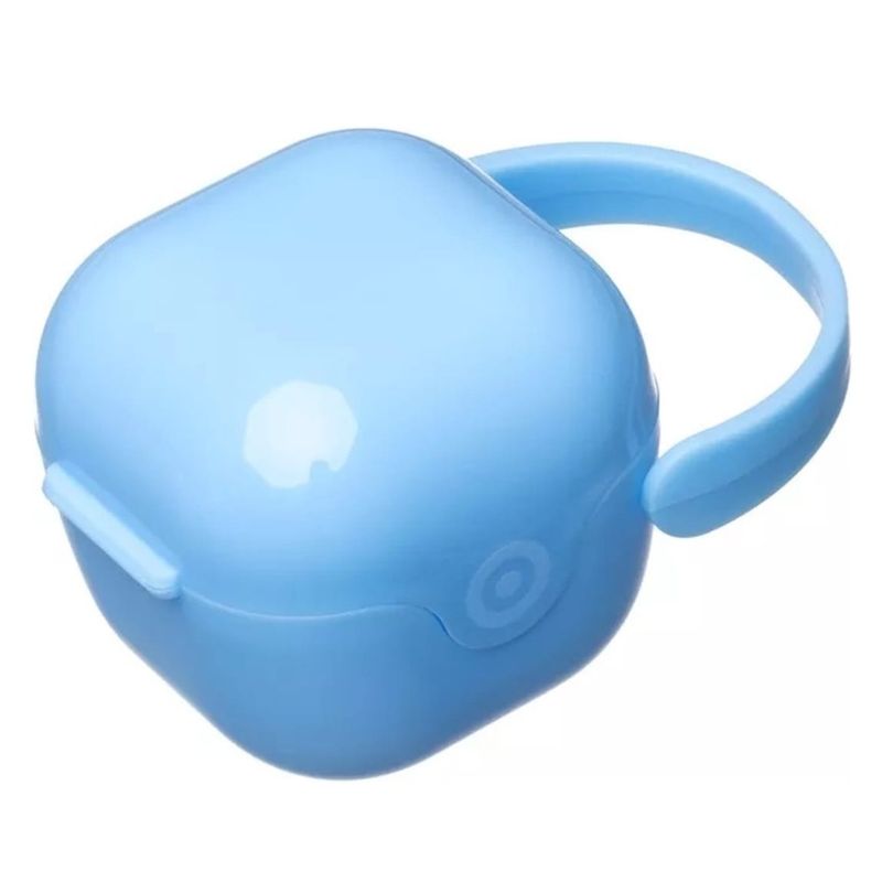 GENERICO - Estuche Protector Para Chupete + Chupete Celeste