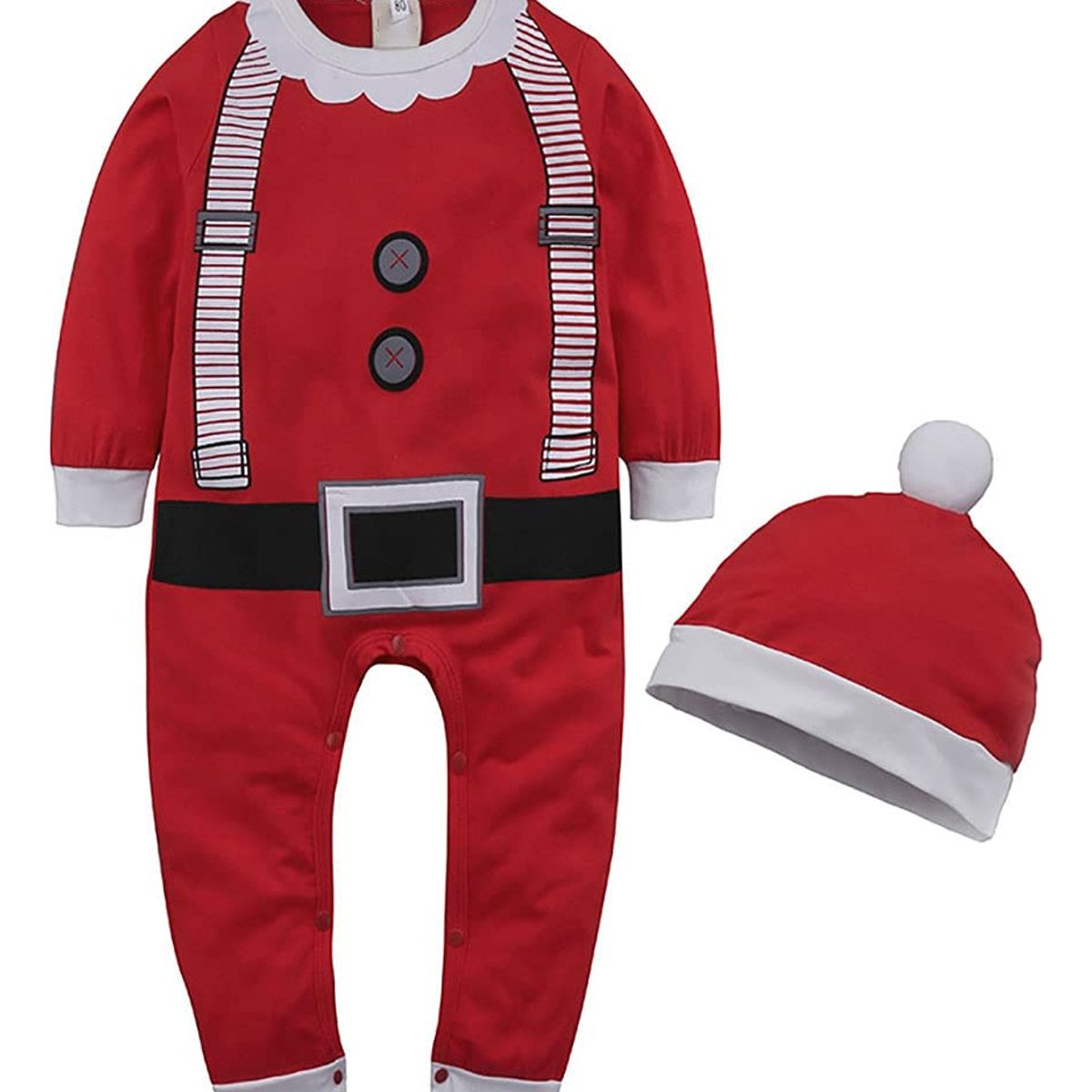 EDWINAYY - Conjunto Navidad 2 Piezas Para Bebés Y Ni?o Ropa Navidad