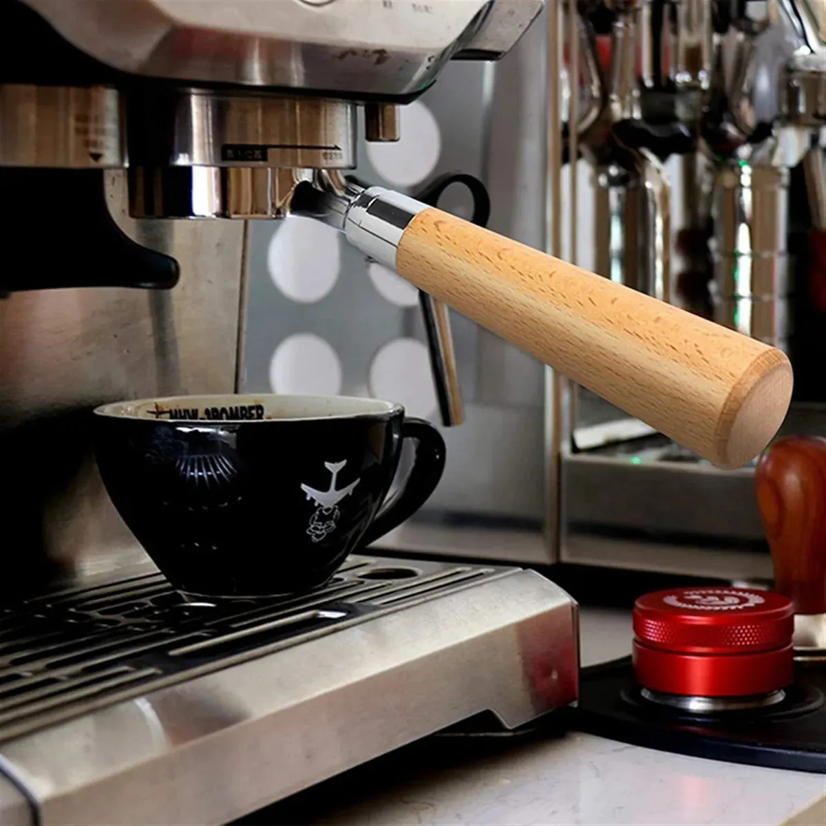 KUANGYE - Portafiltro Sin Fondo 51mm Para Cafetera