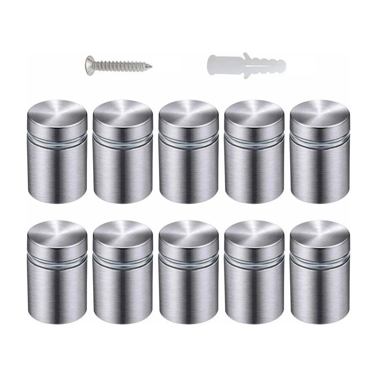 10pcs Tornillos De Publicidad Decorativo Fijo 19x25mm, marca KINDA NICE - Foto Principal