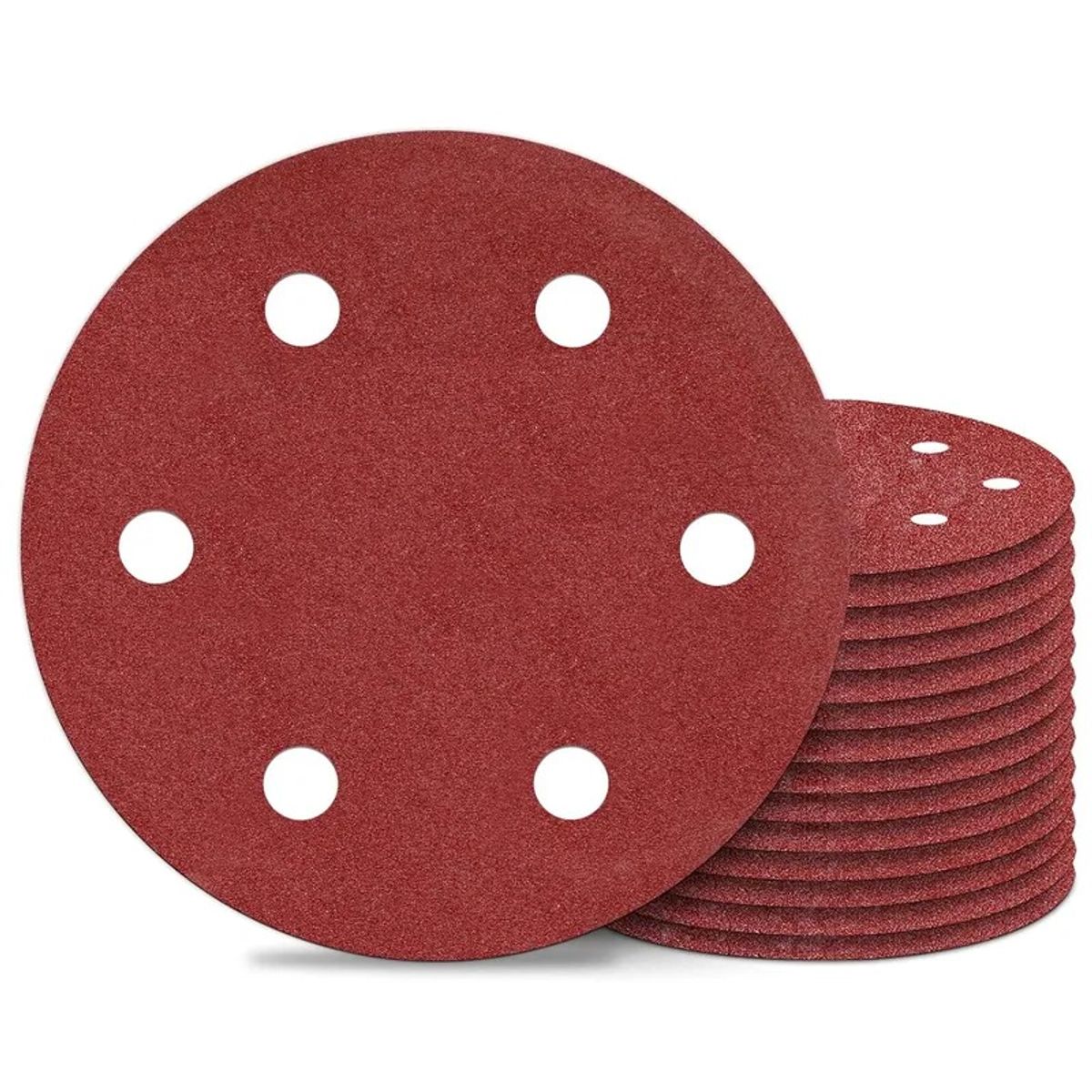 GENERICO - Disco Lija Velcro 225mm Grano 120 Set 10 Unidades