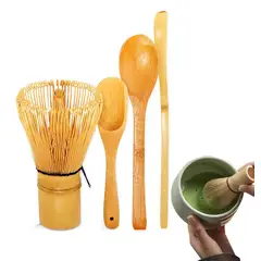KINDA NICE - Juego De Té Matcha De 4 Piezas