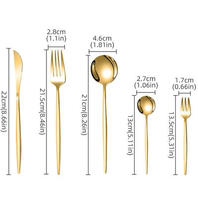 Imagen 2 del producto Juego De 30 Cubiertos De Acero Inoxidable