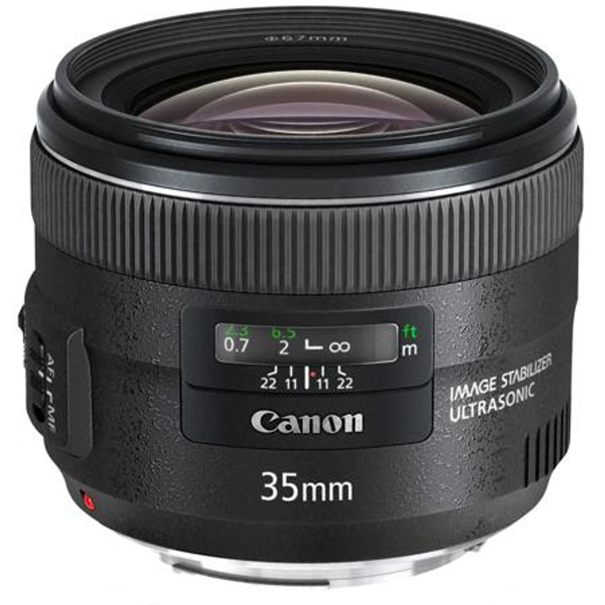 CANON - Canon EF 35mm f/2 IS USM Lente Negra