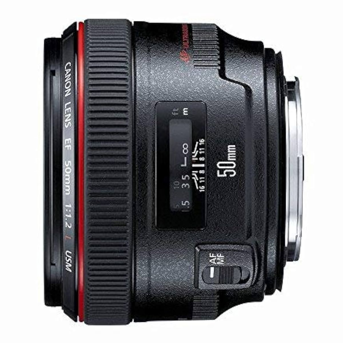 CANON - Canon EF 50mm f/1.2L USM Lente Negra