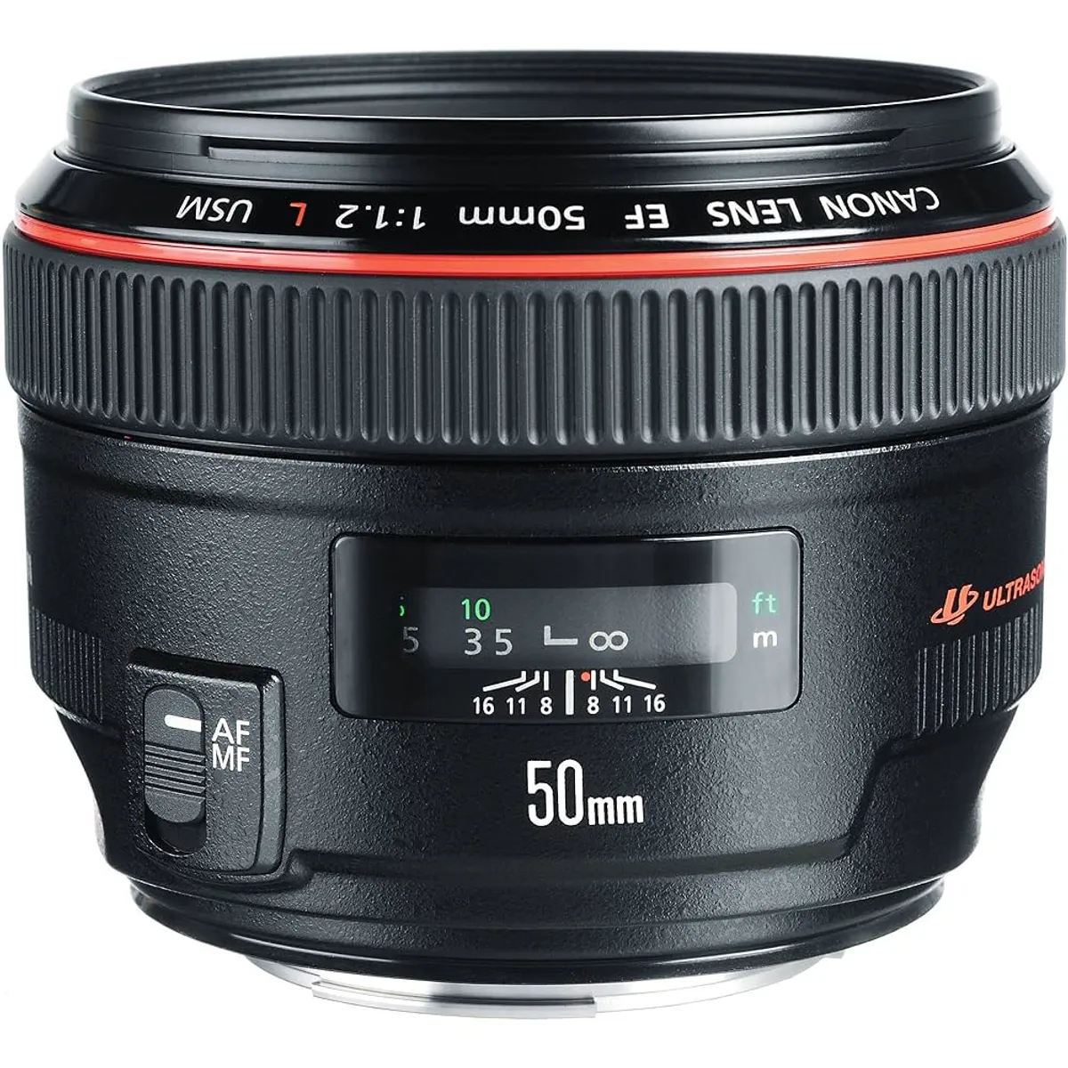 CANON - Canon EF 50mm f/1.2L USM Lente Negra