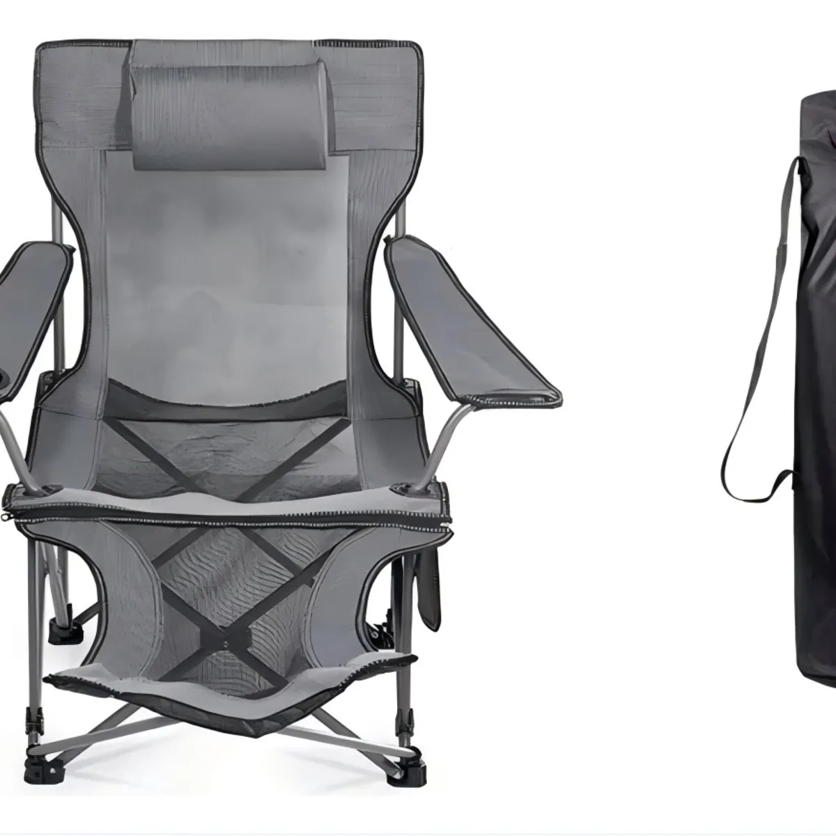 GENERICO - Sillón Reclinable Plegable Para Acampar Desmontable