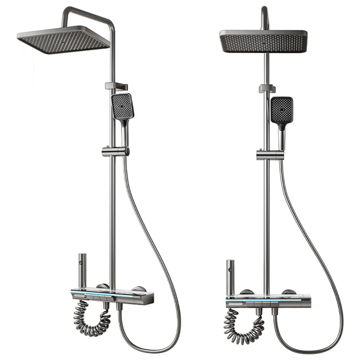 LABALAOS - Ducha Columna Moderna 4 Funciones Llave Botones
