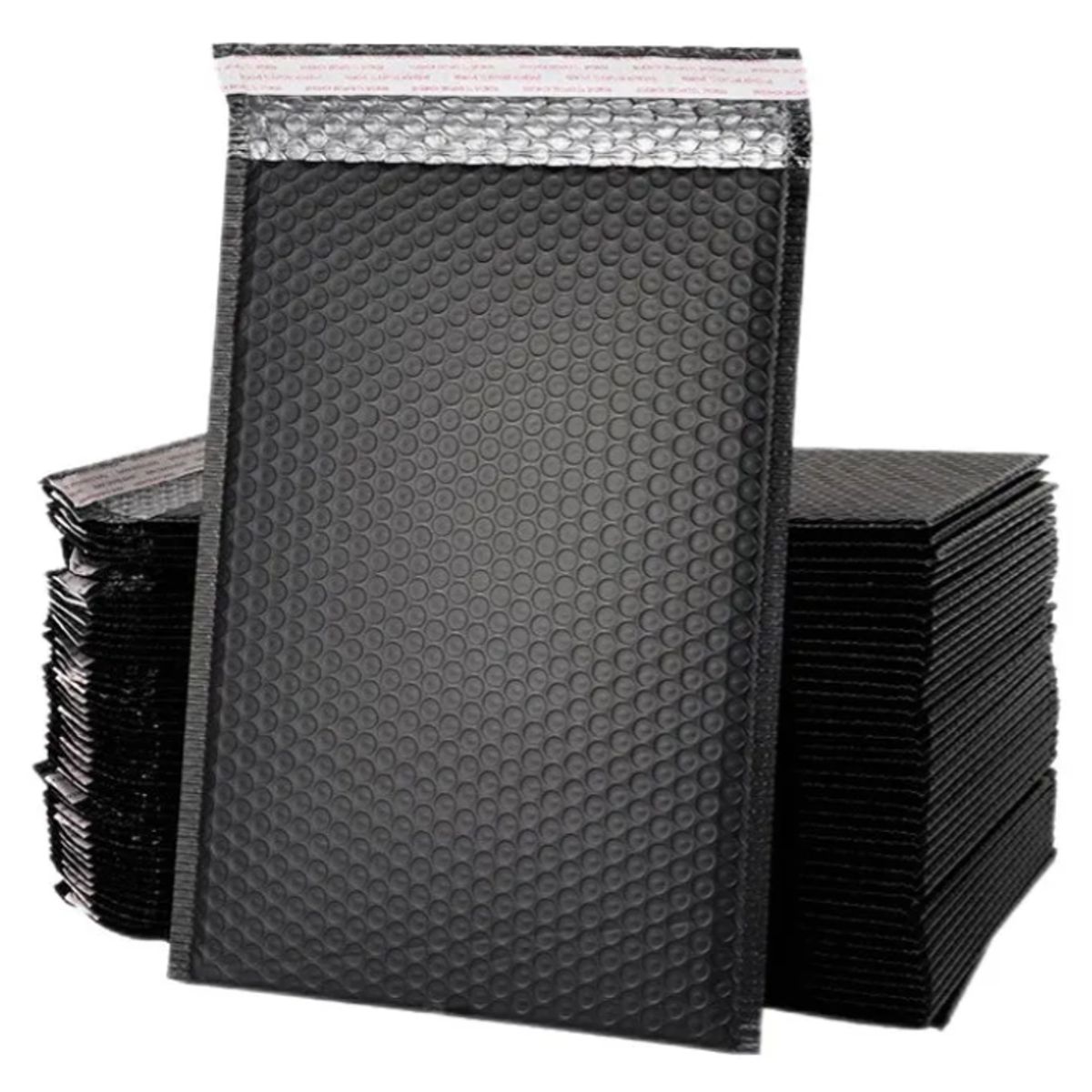 GENERICO - Pack 20 Sobres Acolchados Con Burbujas 20x25 Cierre Autoadhesivo Negro