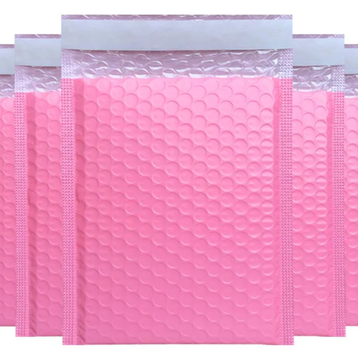 GENERICO - Pack 50 Sobres Acolchados Con Burbujas Rosado  15x20