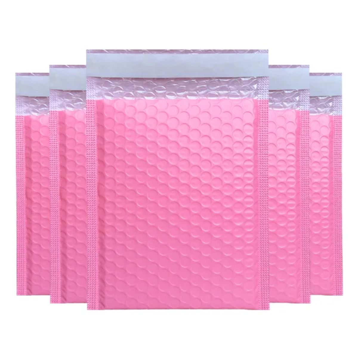 GENERICO - Pack 50 Sobres Acolchados Con Burbujas Rosado  15x20
