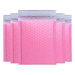 GENERICO - Pack 50 Sobres Acolchados Con Burbujas Rosado 15x20