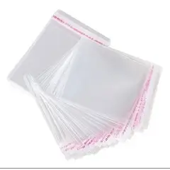 GENERICO - Bolsa Tipo Celofán Cierre Con Adhesivo 12x21 Cms 200 Unds