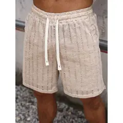MPROPIA - Short Hombre Bermuda Texturado Tendencia Urbana 0263